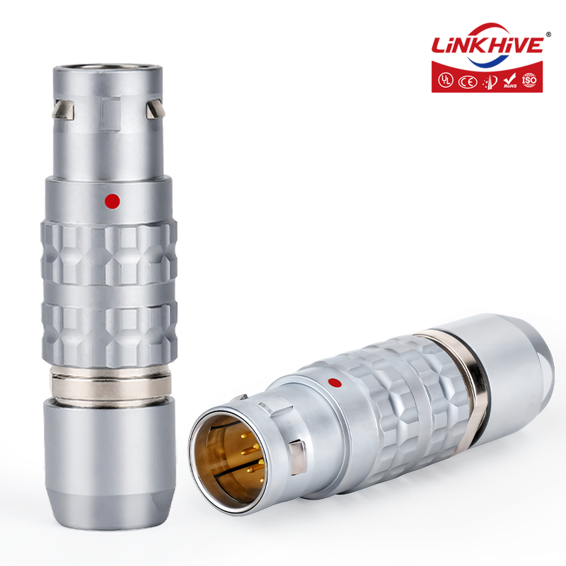 Push Fit Connector - LEMO FGG 원형 커넥터 남성 플러그