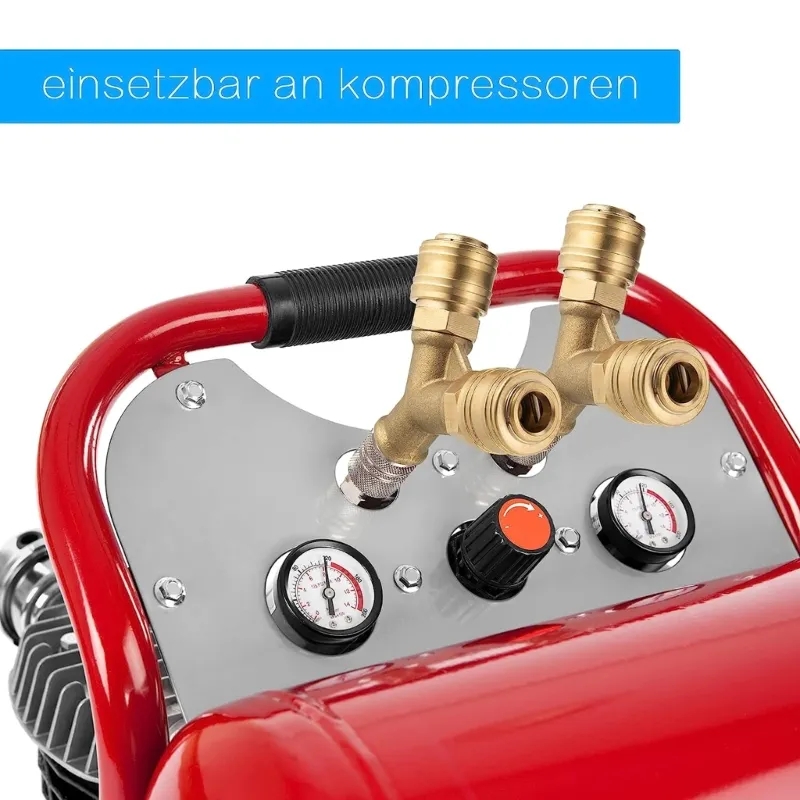 업그레이드된 압축 공기 분배기 2방향(2개 커플링 포함 - Compression Fitting Brass 리뷰 및 가격