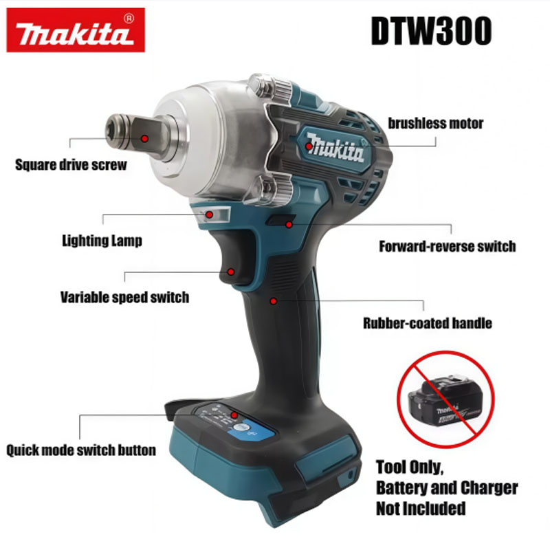 마키타 DTW300 18V 무선 브러시리스 렌치 전동  - Makita Drill Dtw300 리뷰 및 가격