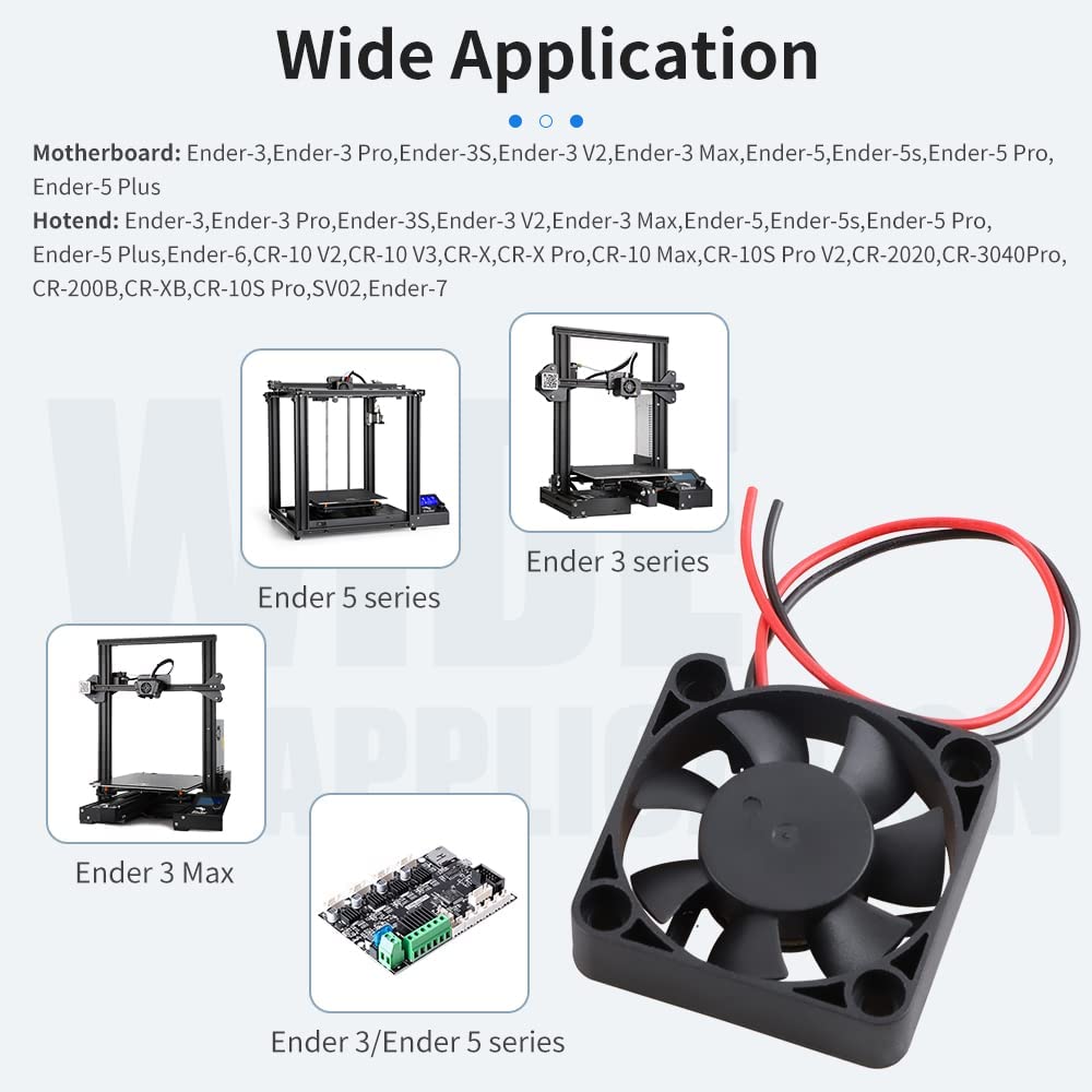 2pcs Creality Original 4010 팬, - Creality Printer K1 리뷰 및 가격