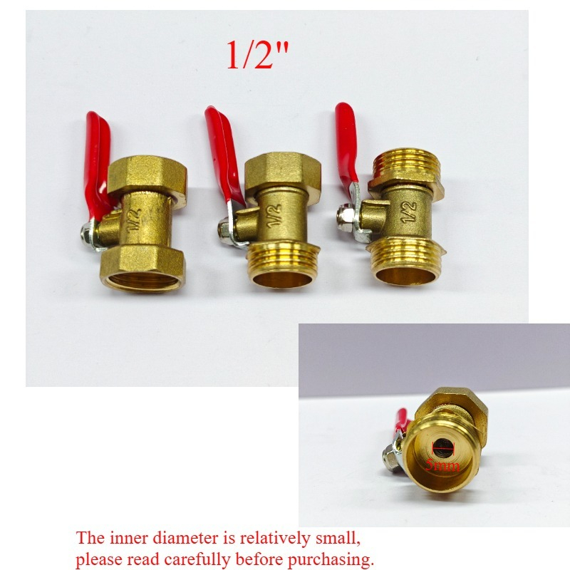 1/8인치 1/4인치 3/8인치 1/2인치 황동 소형  - Compression Fitting Brass 리뷰 및 가격
