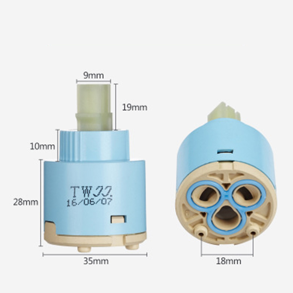 1pc 세라믹 카트리지 35mm/40mm 세라믹 탭 카 - Basin Mixer Cartridge 리뷰 및 가격