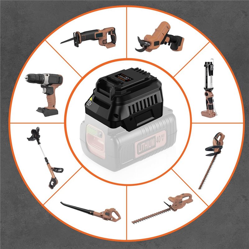 블랙 앤 데커 40V 리튬 배터리용 Y42A 배터리 어 - Black+Decker Tool Cordless 리뷰 및 가격