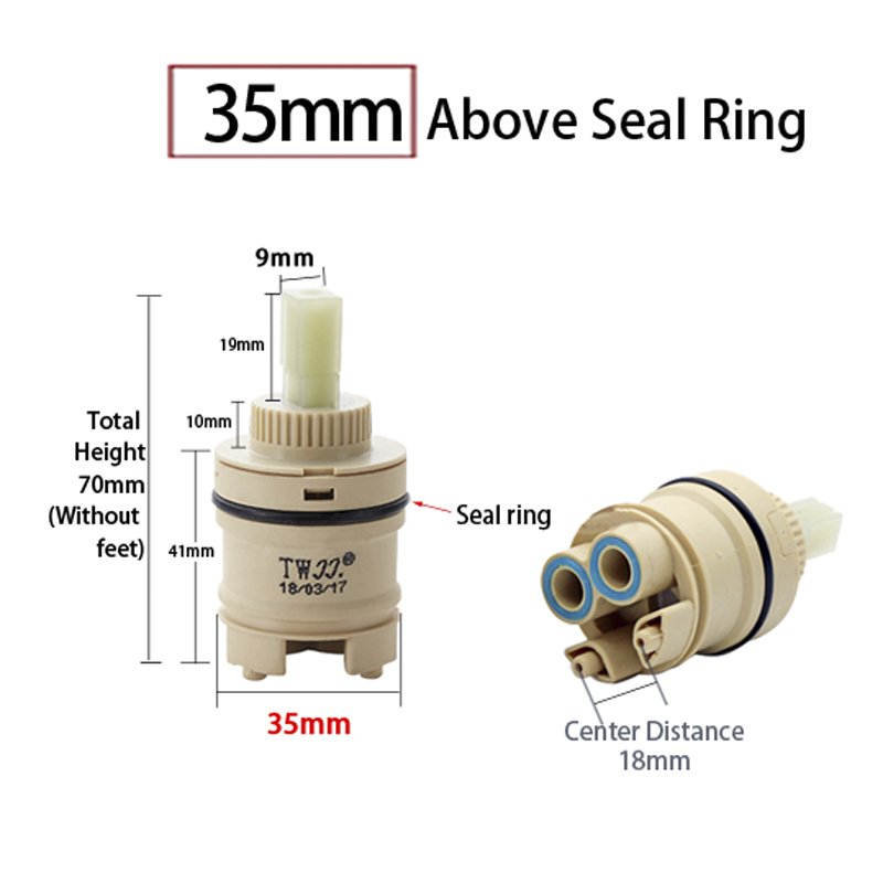 탭 믹싱 하이 스풀 밸브 35mm/40mm 세라믹 카트 - Basin Mixer Cartridge 리뷰 및 가격