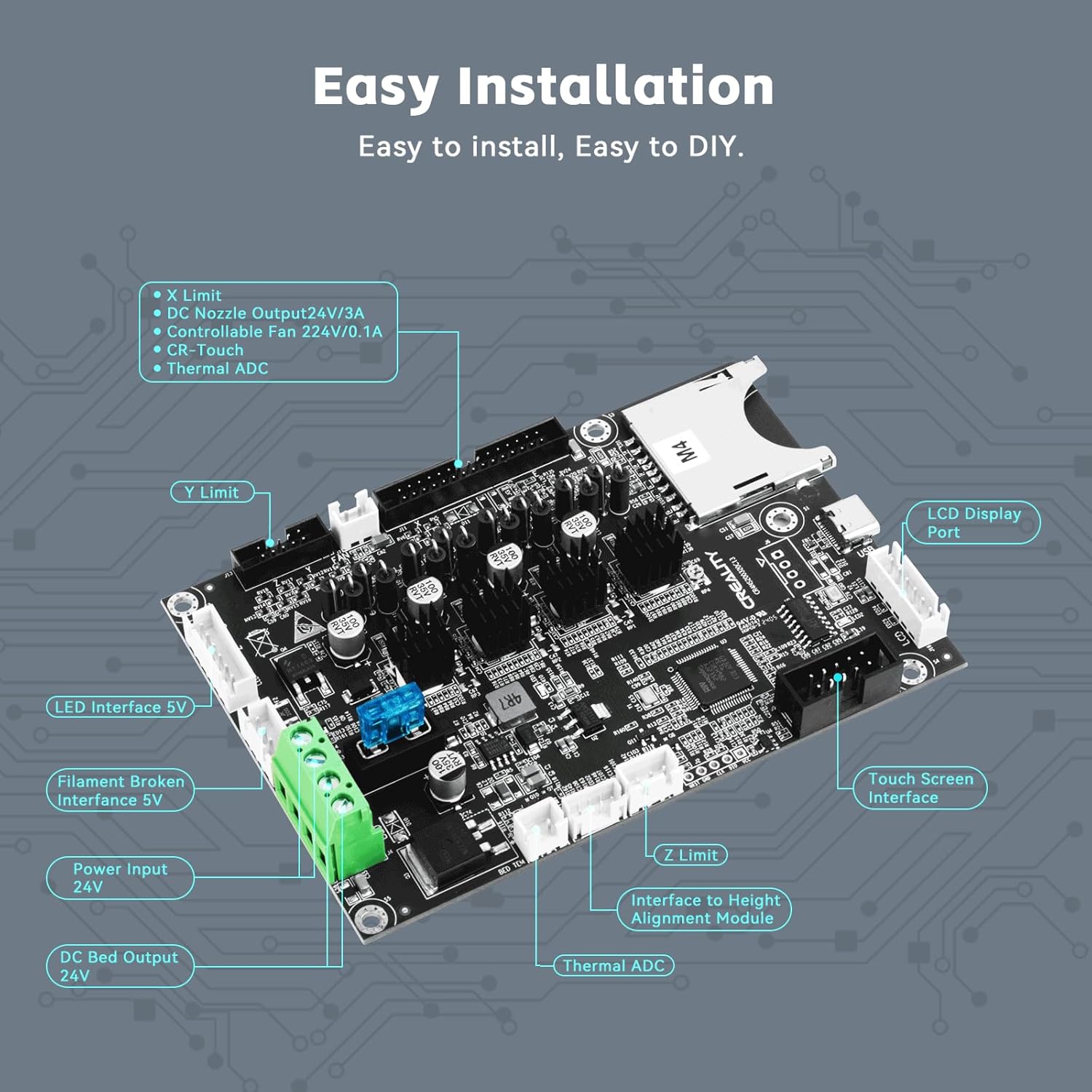 CREALITY Ender 3 V3 SE 자동 마더보드 - Creality Printer K1 리뷰 및 가격
