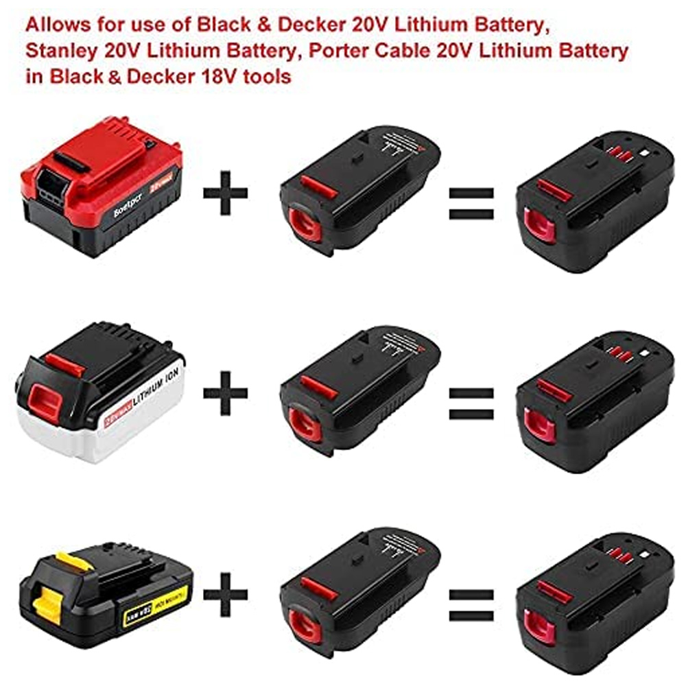 블랙 데커/스탠리/포터 케이블 20V 최대 리튬 배터리 - Black+Decker Tool 20V Max 리뷰 및 가격